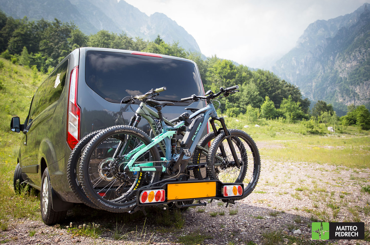 TEST portabici ALTHURA da gancio di traino - anche per EBIKE! 