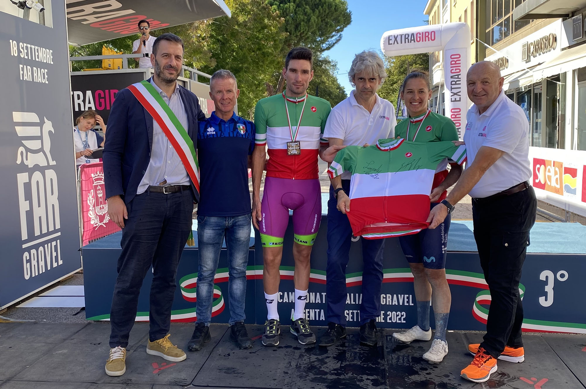 Campionati Italiani Gravel: vincono Zoccarato e Guarischi